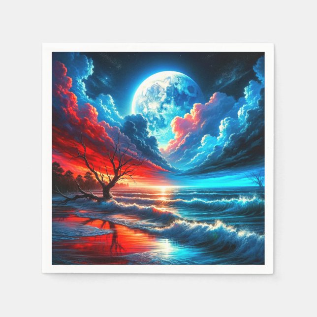 Moonlight Napkin (Front)