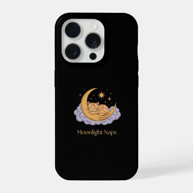Moonlight Naps iPhone Case (Back)
