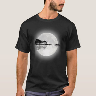 Moonlight Nature Guitar T-Shirt