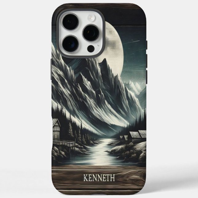 Moonlight On The Mountain Case-Mate iPhone Case (Back)