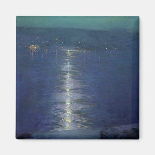 Moonlight on the River, 1919 Magnet