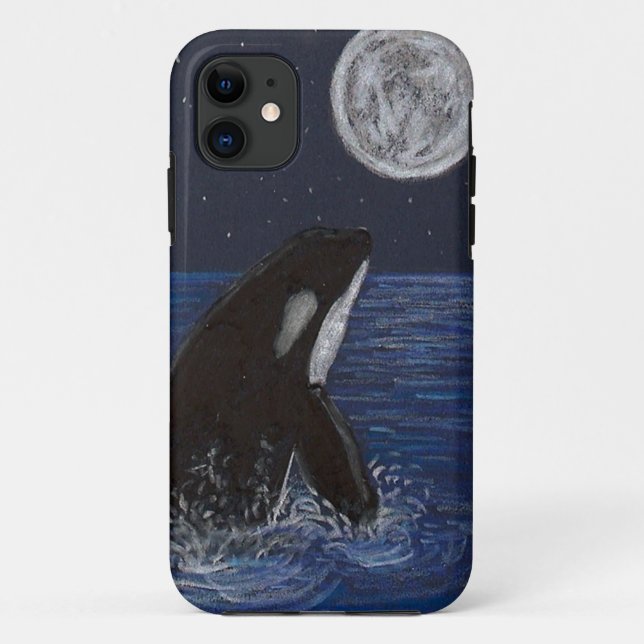 Moonlight Orca Case-Mate iPhone Case (Back)
