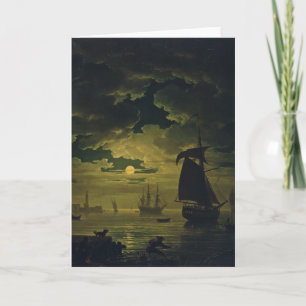 Moonlight Over Palermo High-Fidelity Fine Art Card