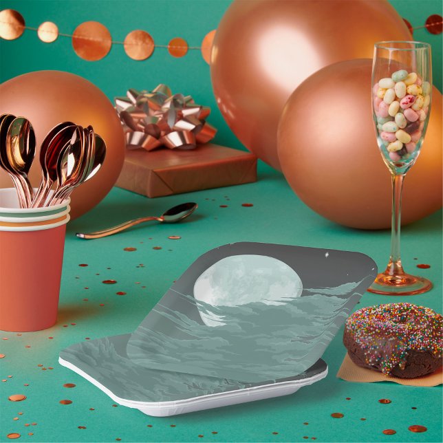 Moonlight Paper Plate (Creator Uploaded)