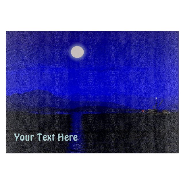 Moonlight Passage Cutting Board (Front)