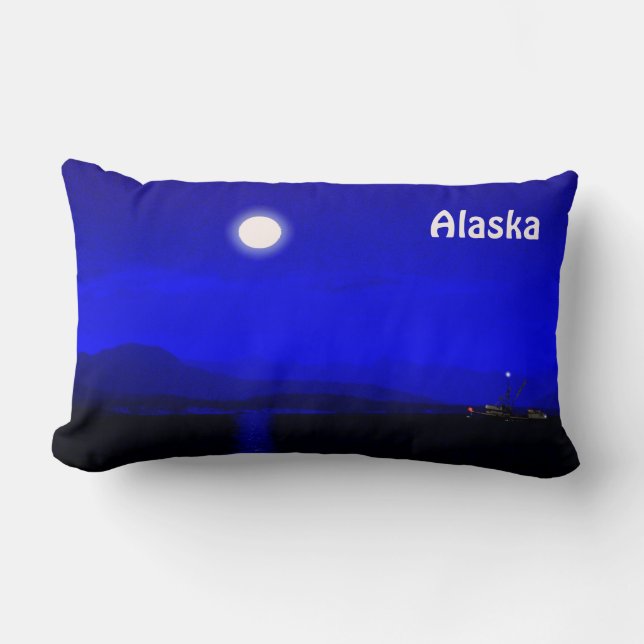 Moonlight Passage Lumbar Pillow (Front)