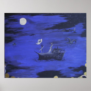 Moonlight Pirates Poster