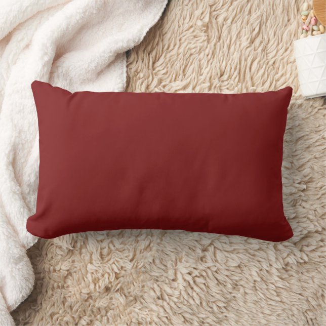 Moonlight Red Lumbar Cushion (Blanket)