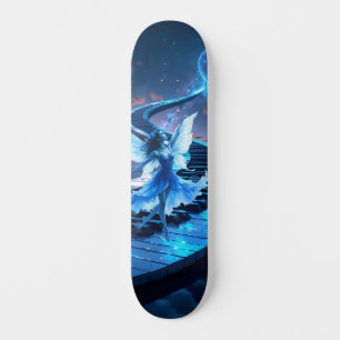 Moonlight Rehearsal – Dancing in the moonlight.  Skateboard