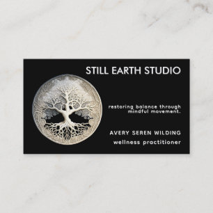 Moonlight Remembered Tree of Life Business Card