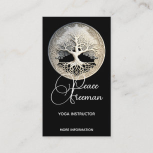 Moonlight Remembered Tree of Life Business Card