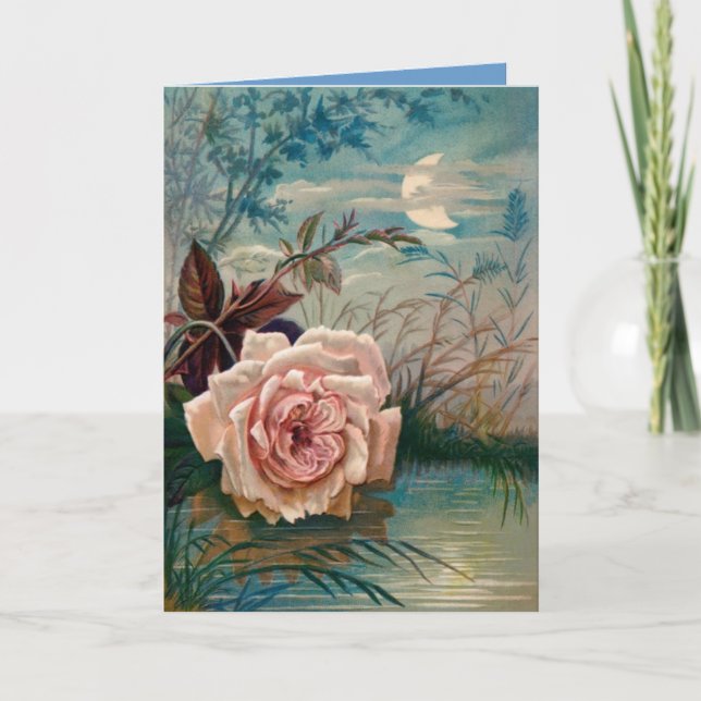 Moonlight Rose Card (Front)