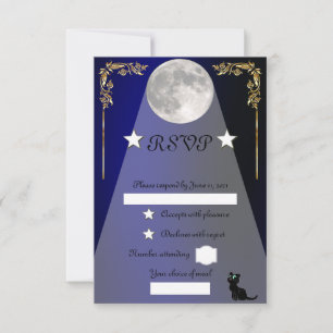 Moonlight RSVP Card