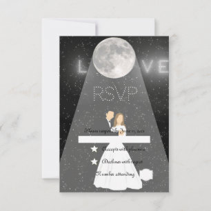 Moonlight RSVP Card
