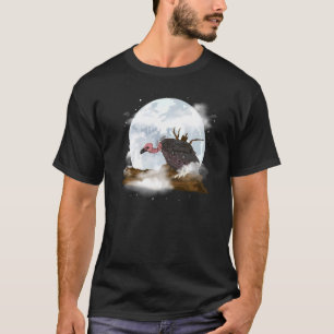 Moonlight Scavenger Bird Full Moon Ruppels Griffon T-Shirt