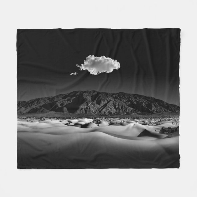Moonlight Serenade Fleece Blanket (Front (Horizontal))