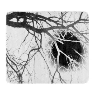 Moonlight Silhouette Cutting Board