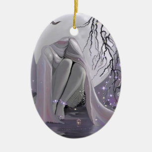Moonlight Sleeper! Ceramic Ornament