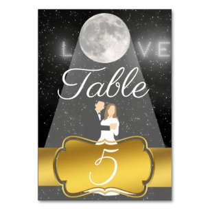 Moonlight Table Number