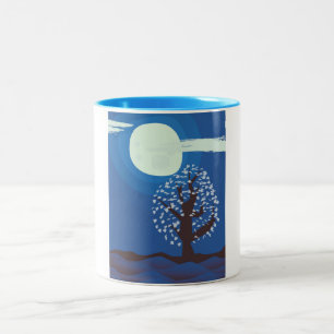 moonlight Two-Tone coffee mug