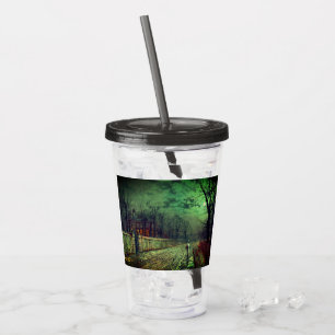 Moonlight Walk  Acrylic Tumbler