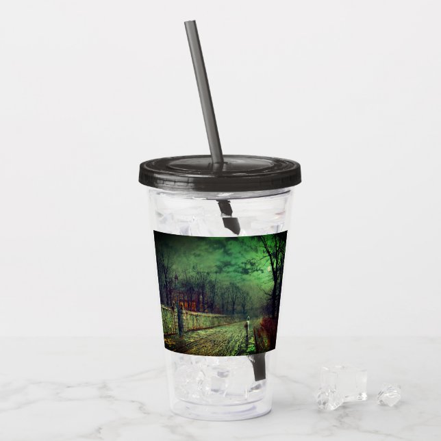 Moonlight Walk  Acrylic Tumbler (Front Ice)