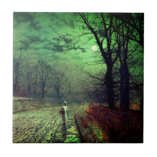 Moonlight Walk Ceramic Tile