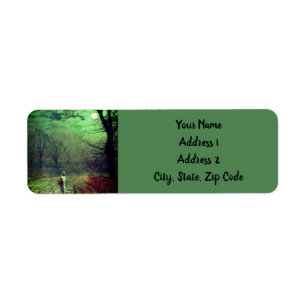 Moonlight Walk Return Address Label