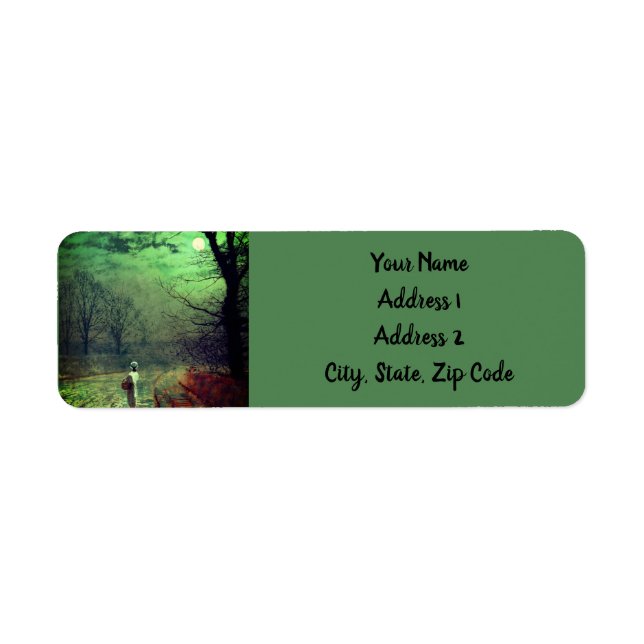 Moonlight Walk  Return Address Label (Front)