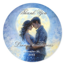 Moonlight Wedding Celestial Love Night Sky Theme
