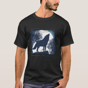 Moonlight Werewolf Howling Wolf T-Shirt