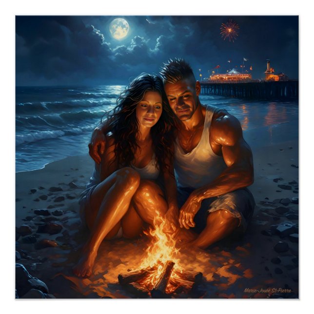 Moonlight Whispers Poster (Front)