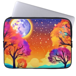 Moonlit Autumn Dream Laptop Sleeve