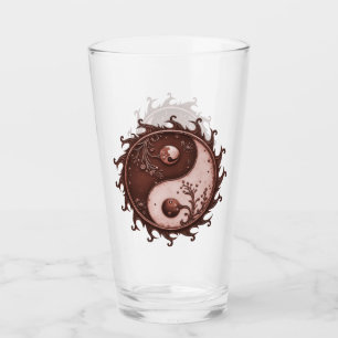Moonlit Balance – Yin Yang of Eternal Light. Glass