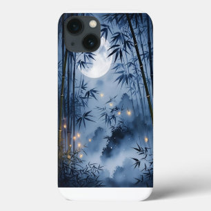 Moonlit Bamboo Reverie iPhone 13 Case