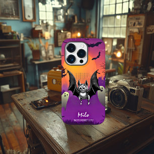 Moonlit Bat - Spooky Fun All Year Case-Mate iPhone 14 Pro Case