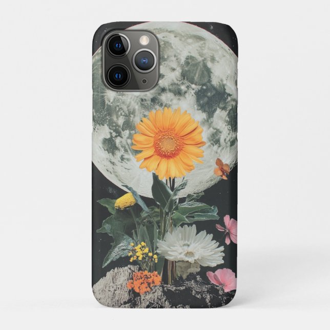 Moonlit Blooms Over Rustic Charm (2) Case-Mate iPhone Case (Back)