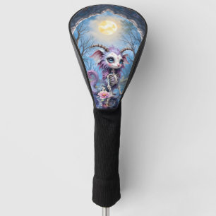 Moonlit Bones – Guardian of Forgotten Dreams. Golf Head Cover