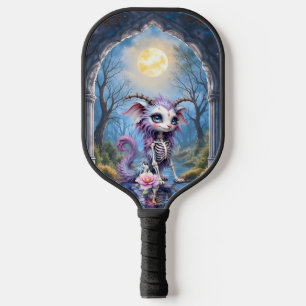 Moonlit Bones – Guardian of Forgotten Dreams. Pickleball Paddle