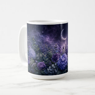 Moonlit Botanica Crescent Garden Coffee Mug