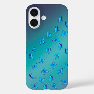 Moonlit Butterflies iPhone 16 Case – Whimsical Art