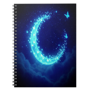 Moonlit Butterfly Journal - Magical Notebook