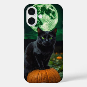 Moonlit Cat iPhone 16 Case