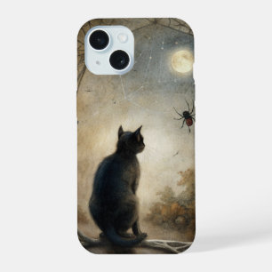 Moonlit Cat Phone Case – Mystical Familiar Design