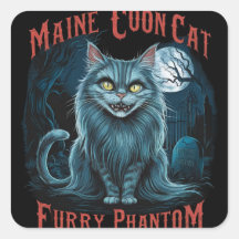 Moonlit Cemetery Whispers: Furry Ghost Design