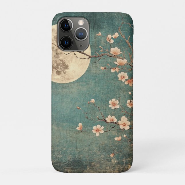 Moonlit Cherry Blossom Serenity Case-Mate iPhone Case (Back)