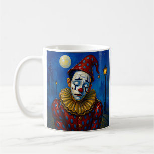 Moonlit Clown Coffee Mug
