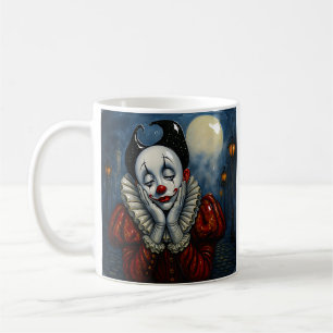Moonlit Clown Coffee Mug