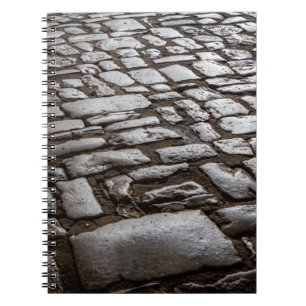Moonlit Cobblestones Notebook