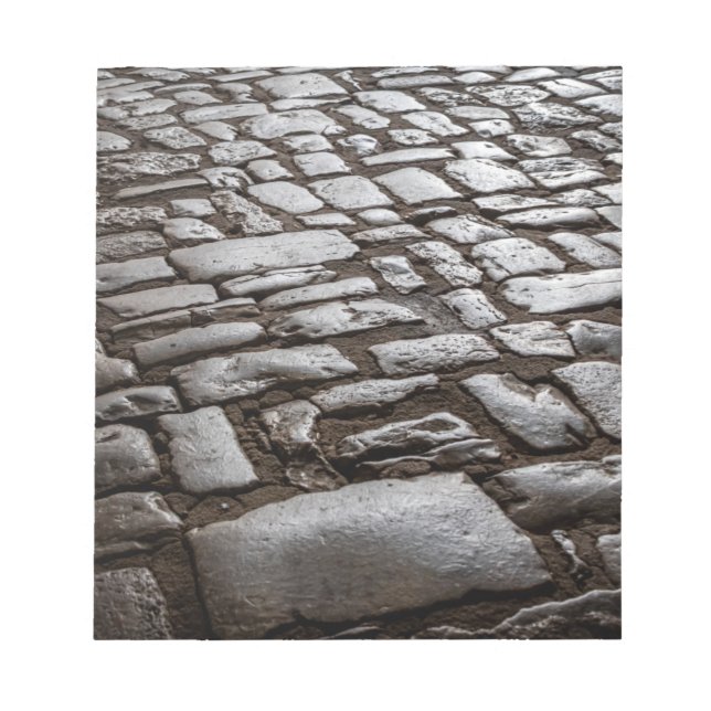 Moonlit Cobblestones Notepad (Front)